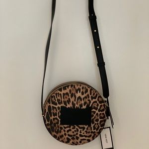 NWT Nine West Handbag.  Leopard Print